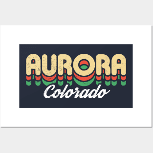Retro Aurora Colorado Posters and Art